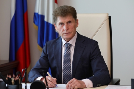 Welcome speech by the Governor of Primorsky Krai O.N. Kozhemyako to the participants of the Maritime Congress - the Russian Far East